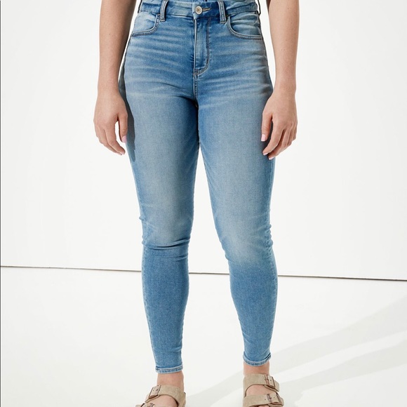 American Eagle Outfitters Denim - American Eagle Curvy Super Hi- Rise Jegging